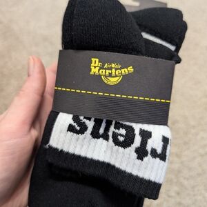 3 Pack Dr. Martens Black and White Socks